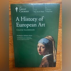Great Courses: A History of European Art Course 8 CDs and Guidebook
